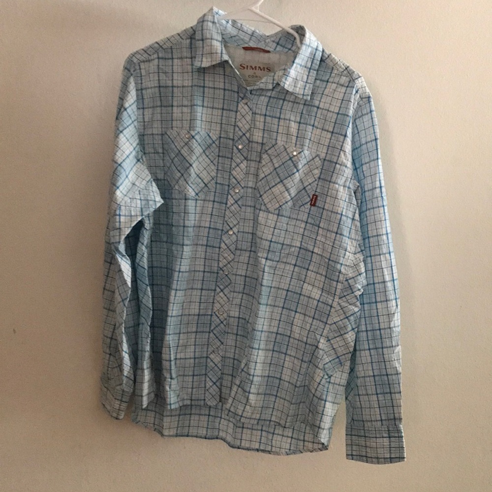 Simms outdoor sun protective shirt